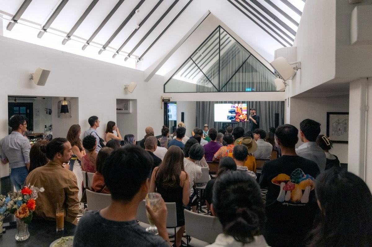 Songwriting course Singapore showcase audience